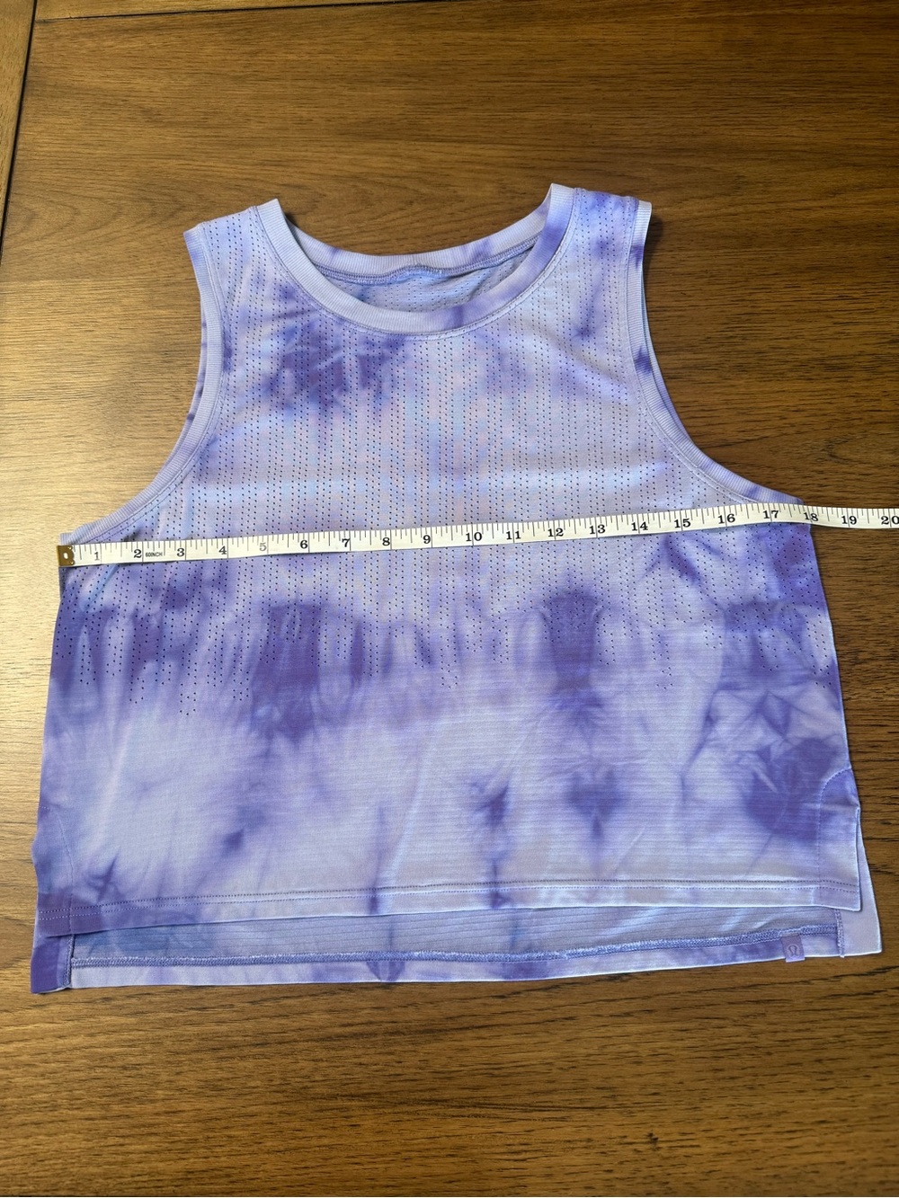 Lululemon Train to Be Tie-Die Lavender Purple/Size 6/Excellent Condition